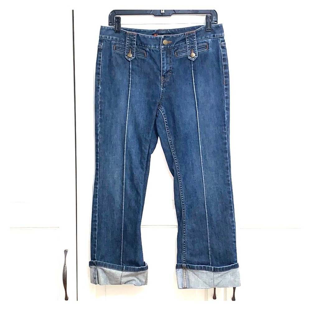Denim capris